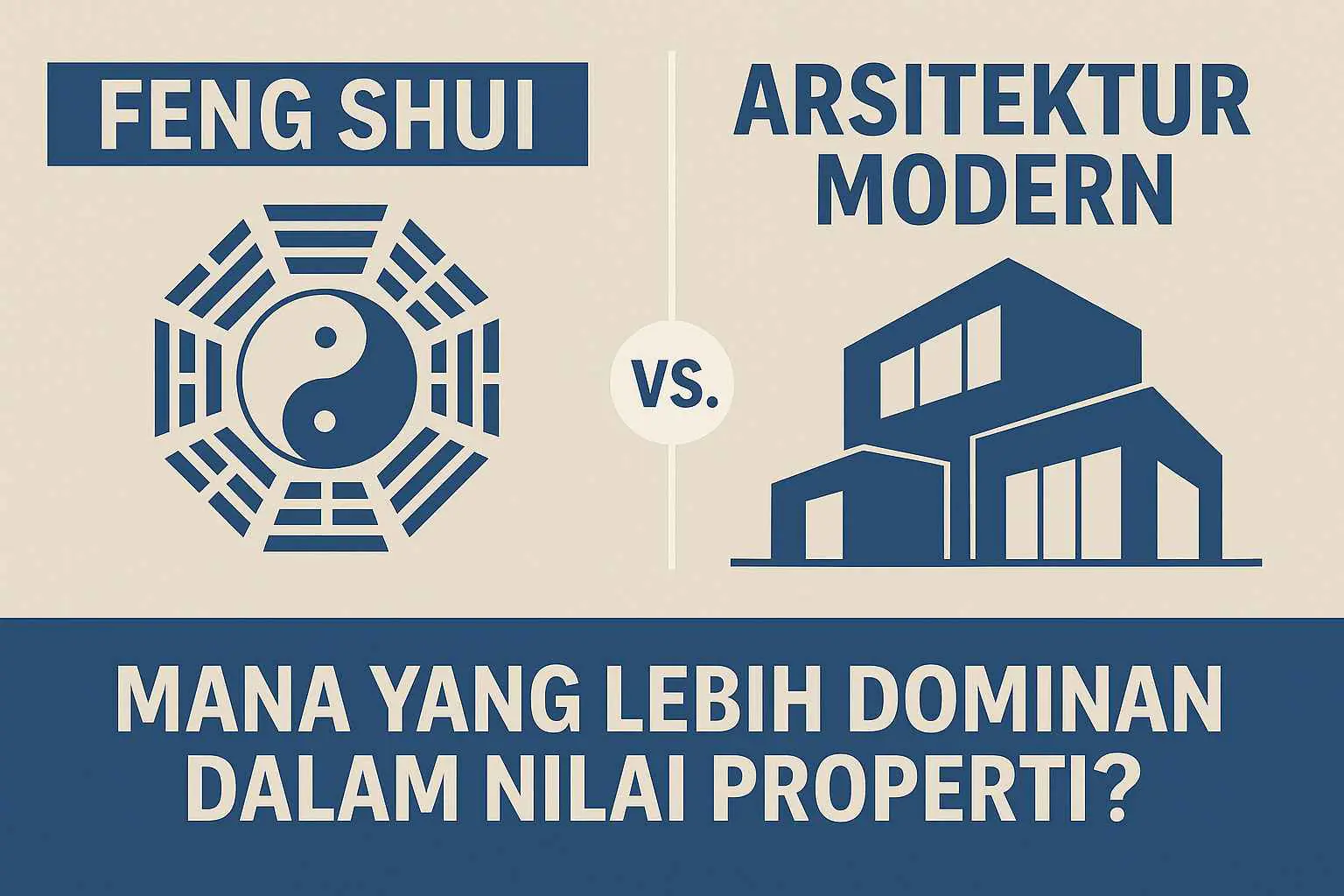 Feng Shui atau Arsitektur Modern Pengaruhnya ke Nilai Properti