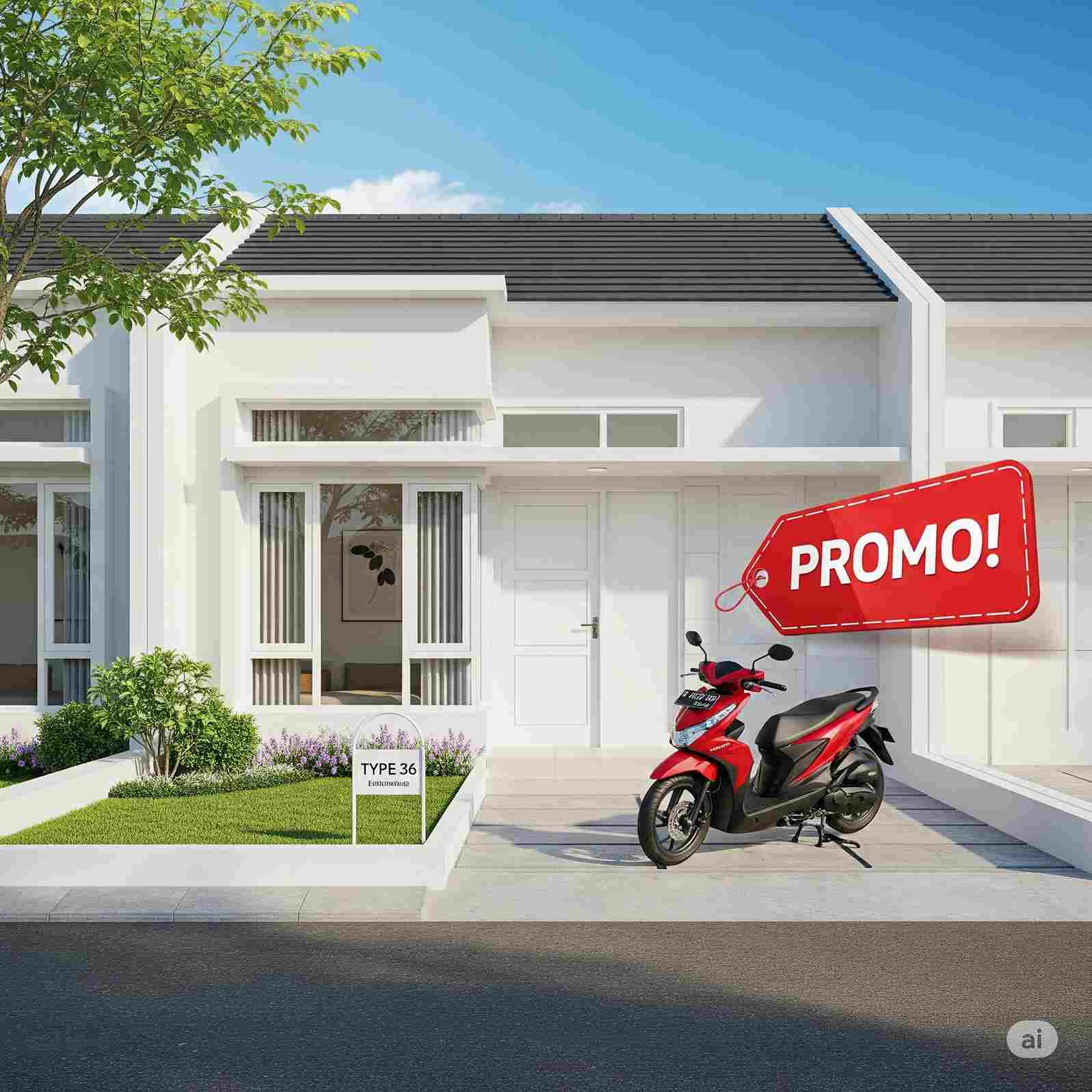 Beli Rumah Tipe 36 Bonus Motor Cek Promo Gila Ini Sebelum Kehabisan!