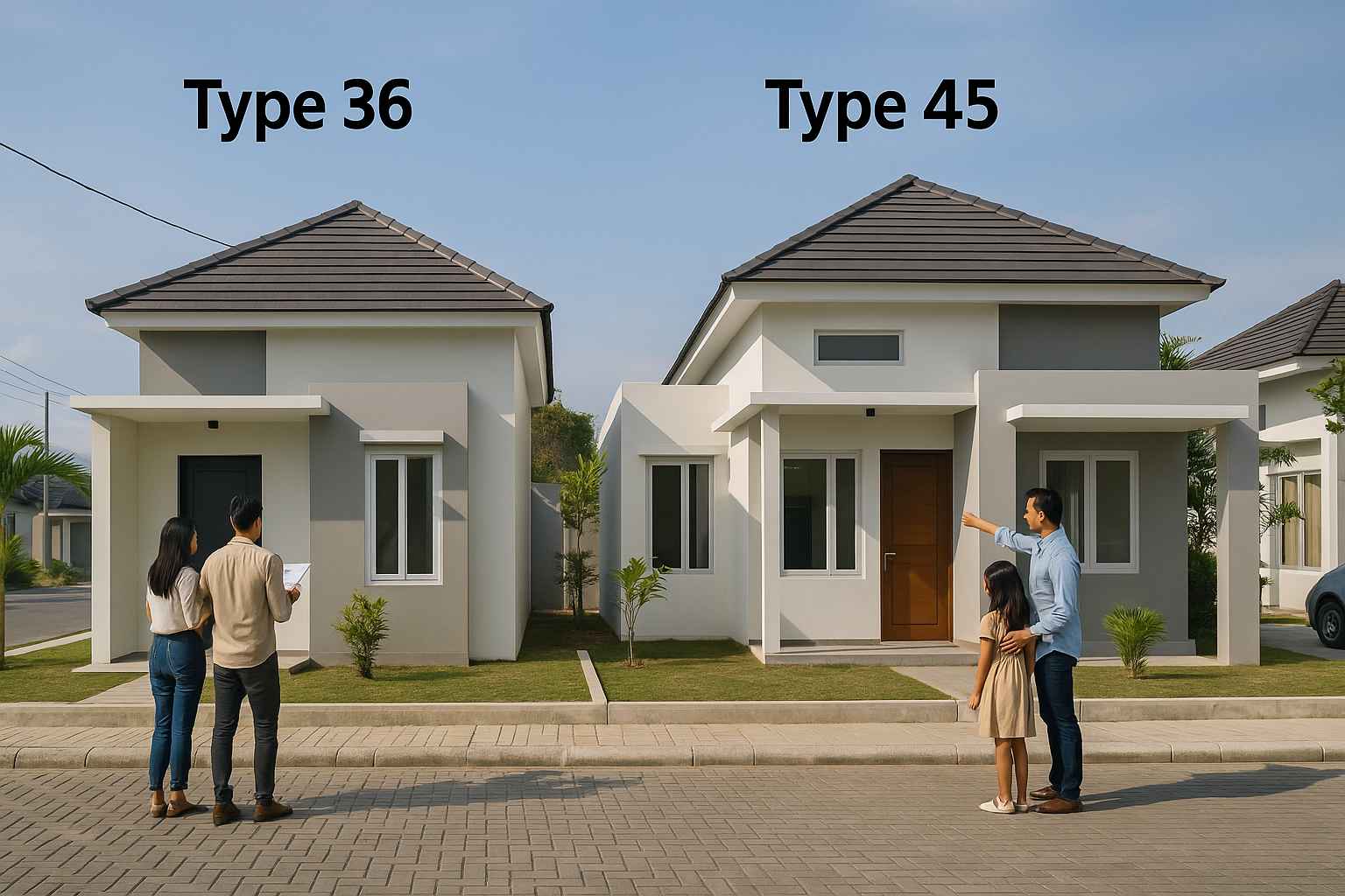 Tipe 36 vs Tipe 45 Jangan Asal Pilih Rumah Pertamamu, Bisa Nyesel!