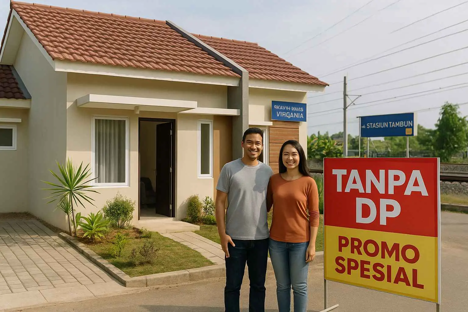 Miliki Rumah Tipe 36 Kavling Virlania Dekat Stasiun Tambun Tanpa DP – Promo Spesial!