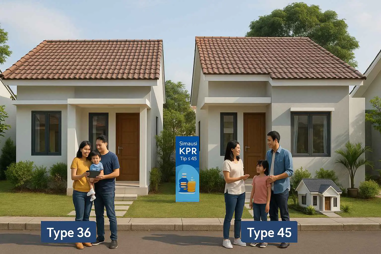 Tipe 36 vs 45: Bedanya di Sini, Banyak yang Baru Nyadar!