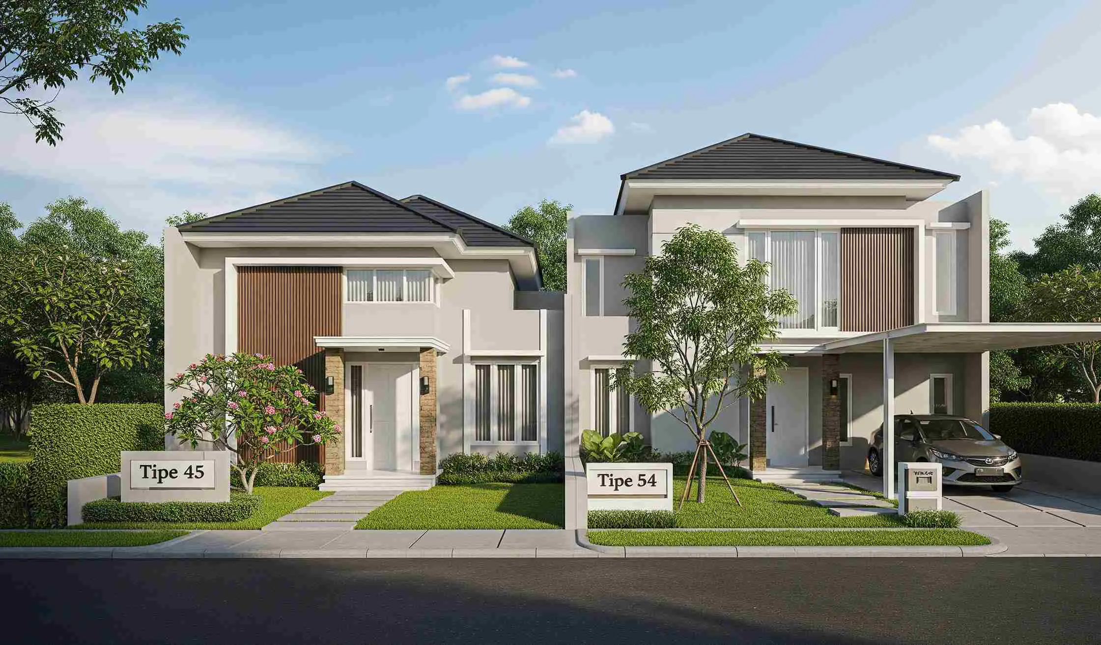 Rumah Tipe 45 vs Tipe 54 Mana yang Cocok untuk Keluarga Kamu