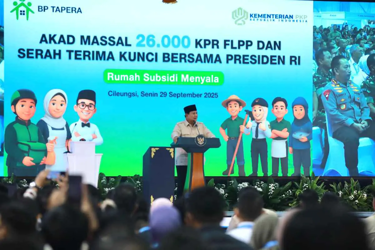 Presiden Resmikan 26 Ribu KPR Subsidi untuk Rakyat